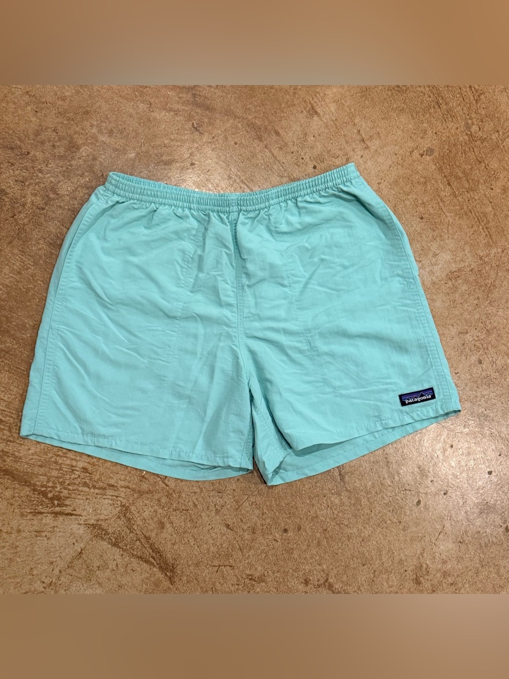 Patagonia Baggies 5” Inseam shorts/swim trunks multifunctional light blue medium